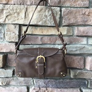 Dooney and Bourke Brown Leather Small Purse